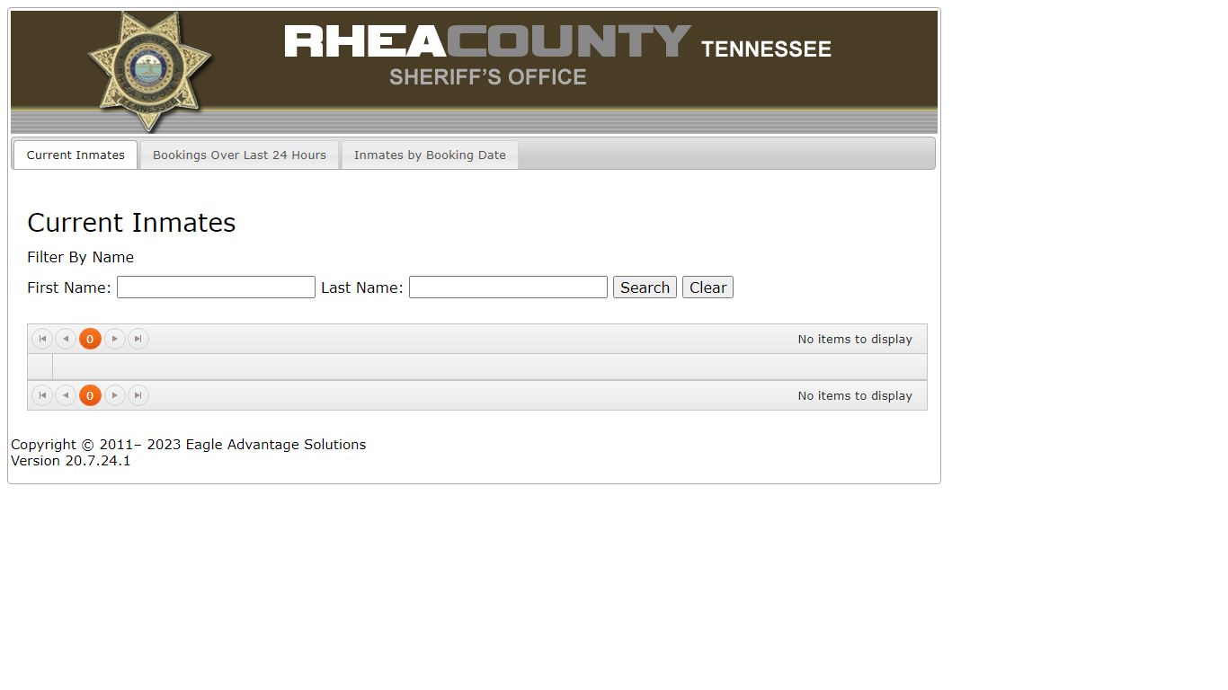 Rhea County TN Inmate Information - offenderindex.com